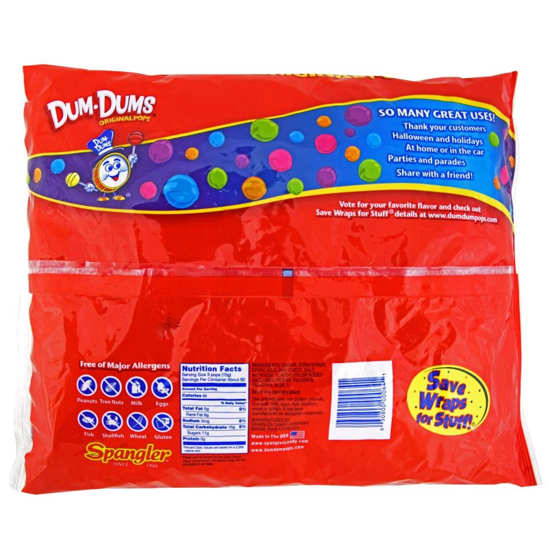 dum dums lollipops spangler 819107