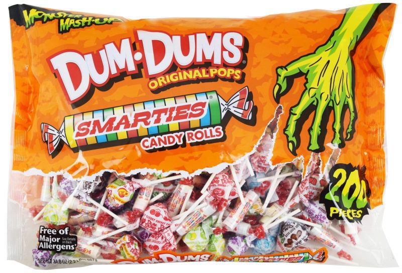 Dum Dums/Smarties Mix Spangler 200 Ct-34.8 Ounce