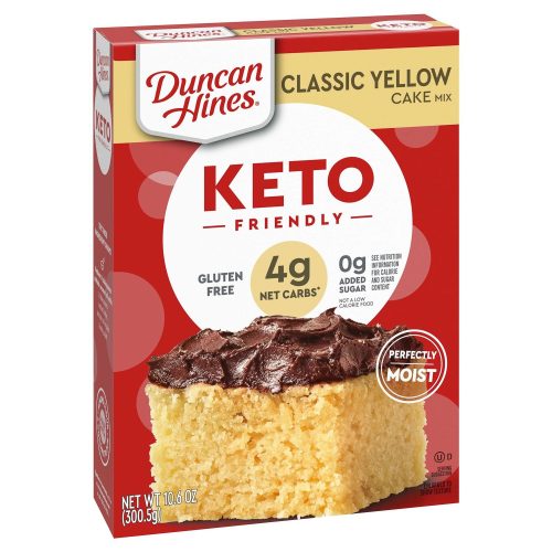 Duncan Hines Keto Friendly Cake Mix Duncan Hines Classic Yellow 10.6 Ounce