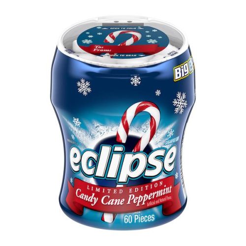 Eclipse Chewing Gum Eclipse Candy Cane 60 Pieces