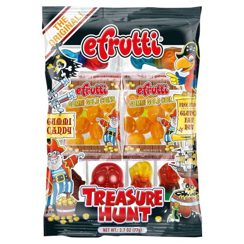 efrutti Gummi Candy eFruity Treasure Hunt 2.7 Ounce 