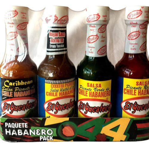 El Yucateco Hot Sauce El Yucateco Variety 1 16 Fluid Ounce Total 