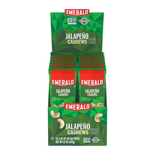 Emerald Cashew Jalapeno Emerald Jalapeno 1.25 Oz-12 Count