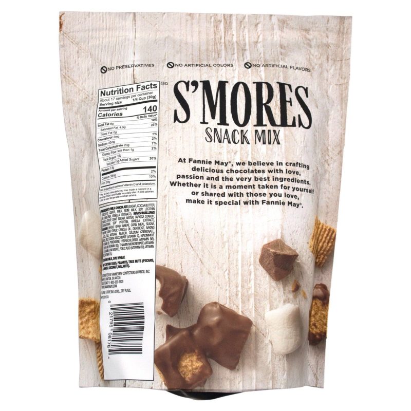 fannie may smores snack mix meltable fannie may 358994