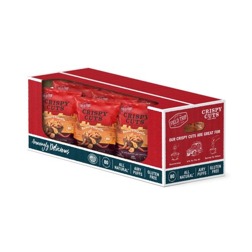 Field Trip Crispy Cuts Pork Rinds Field Trip Snacks Sweet Chipotle 1 Oz-12 Count 