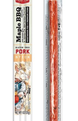 Field Trip Meat Sticks Field Trip Snacks Pork Maple BBQ 1 Ounce