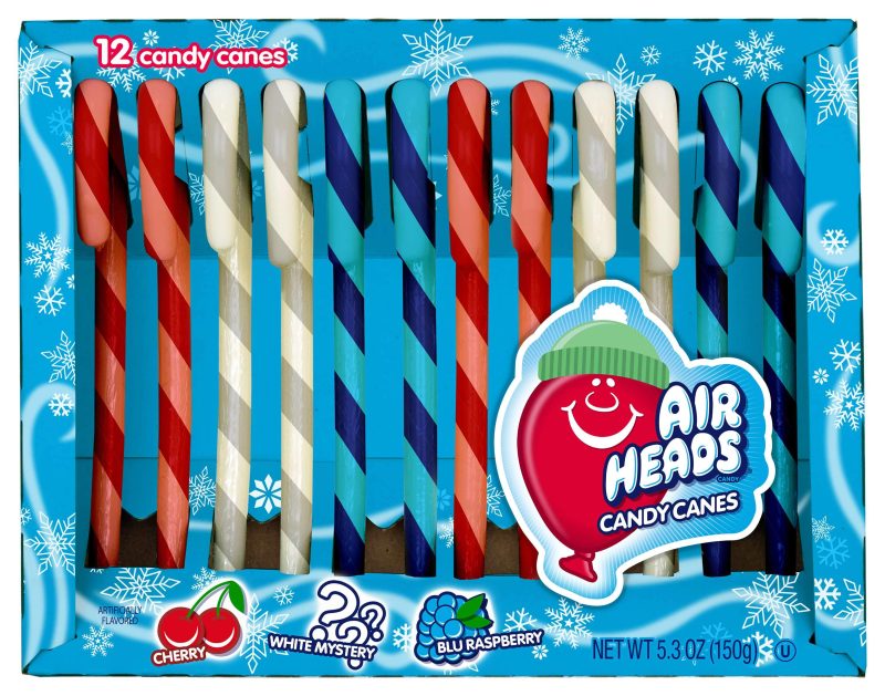 Flavored Candy Canes Spangler AirHeads Assorted 5.3 Ounce