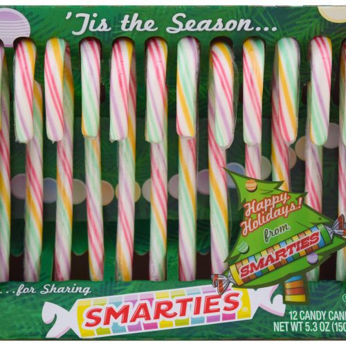 Flavored Candy Canes Spangler Smarties 5.3 Ounce 