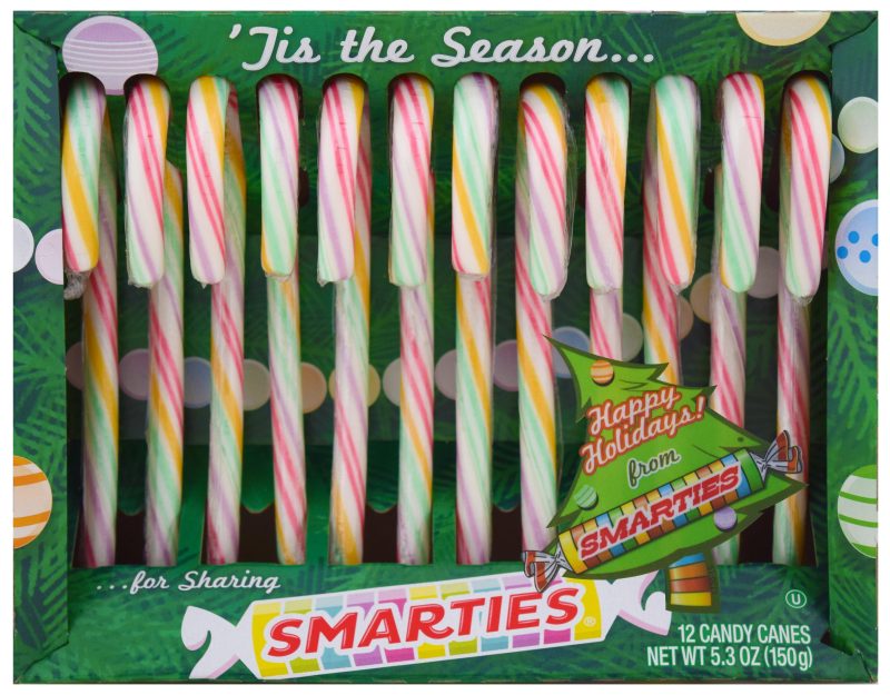 Flavored Candy Canes Spangler Smarties 5.3 Ounce