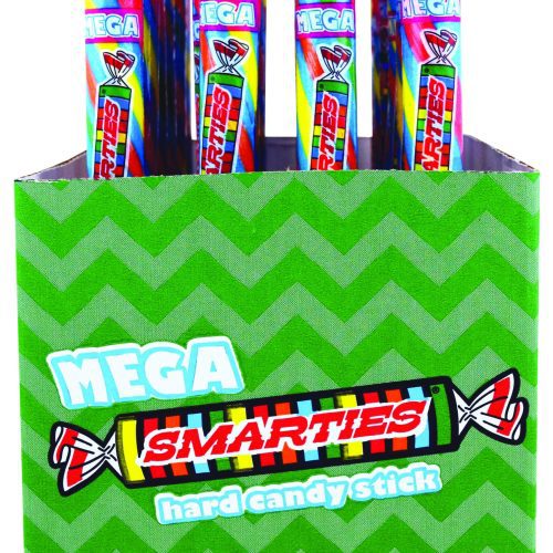 Flavored Candy Canes Spangler Smarties Jumbo 3.5 Oz-24 Count 