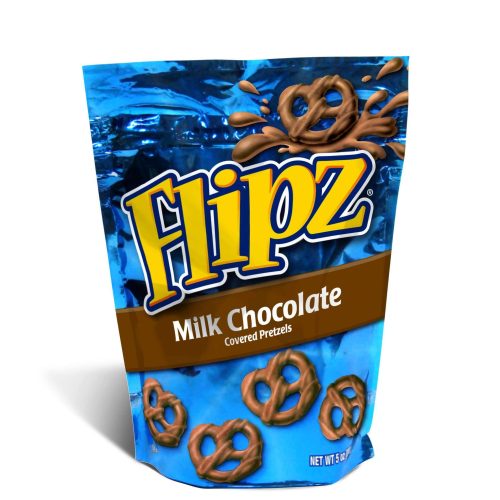 Flipz Chocolate Covered Pretzels Flipz Milk Chocolate 5 Ounce