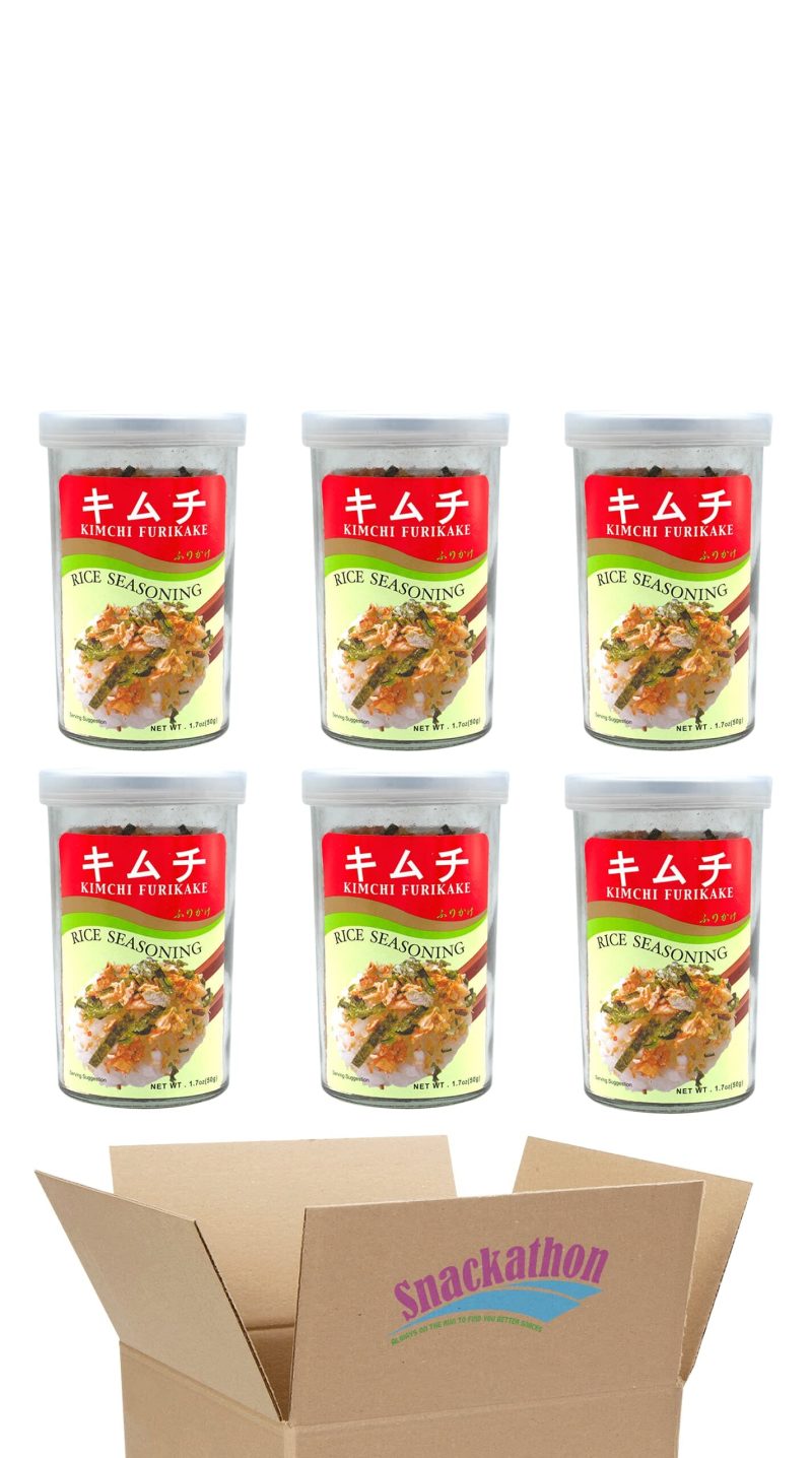 furikake rice seasoning kimchi 17 ounce pack of 6 snackathon 774418