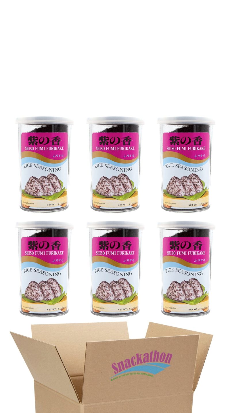 furikake rice seasoning shiso fumi 31 ouncce pack of 6 snackathon 816035