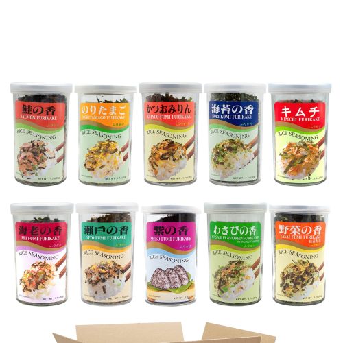 Furikake Rice Seasoning (Variety, Pack of 10) Snackathon