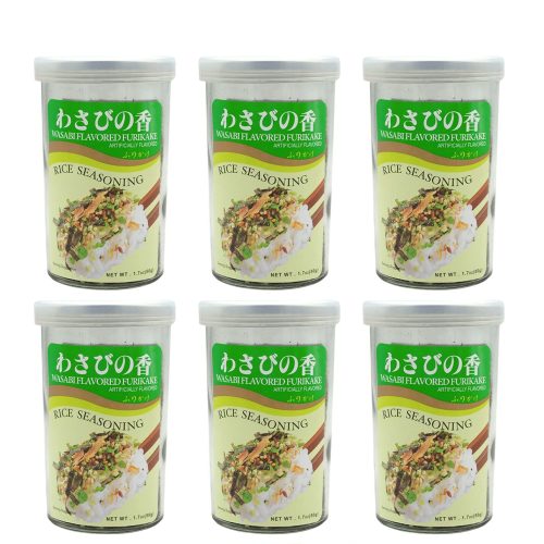 furikake rice seasoning wasabi 17 ounce pack of 6 snackathon 288825