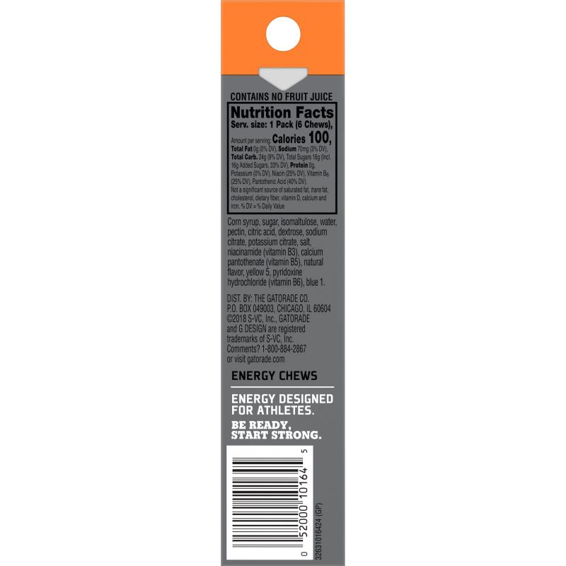 gatorade prime energy chews gatorade 268859