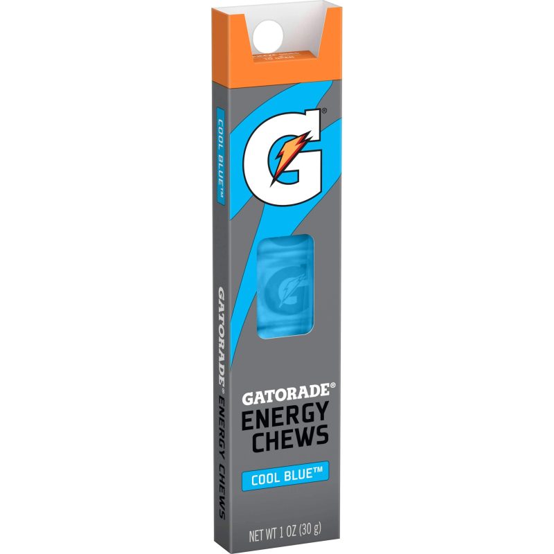 Gatorade Prime Energy Chews Gatorade Cool Blue 1 Ounce