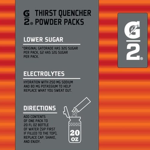 gatorade thirst quencher powder packs lower sugar gatorade 167636