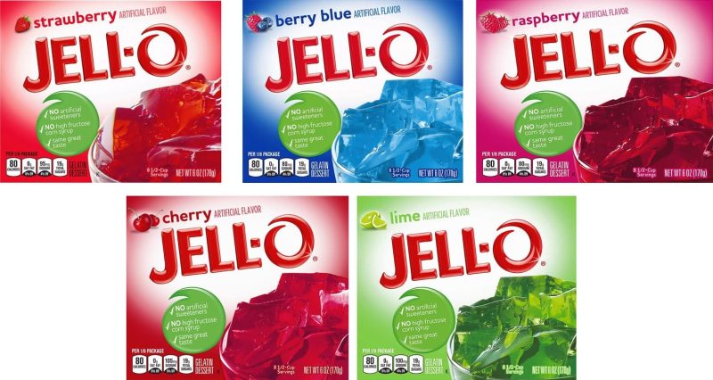 Gelatin Variety Pack Snackathon 5 Essentials 30 Fl Oz (Pack of 1)