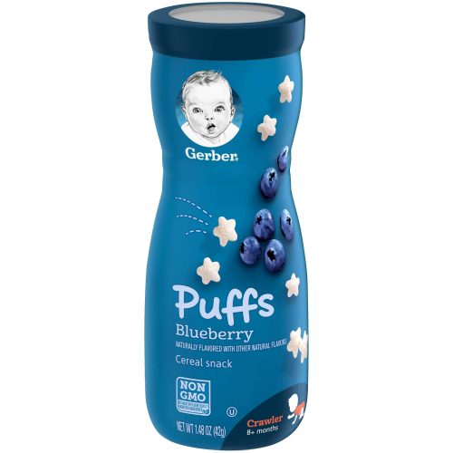 Gerber Puffs Gerber Blueberry 1.48 Ounce 