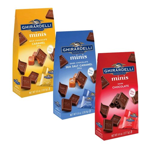 ghirardelli bite size minis chocolate meltable ghirardelli 533168