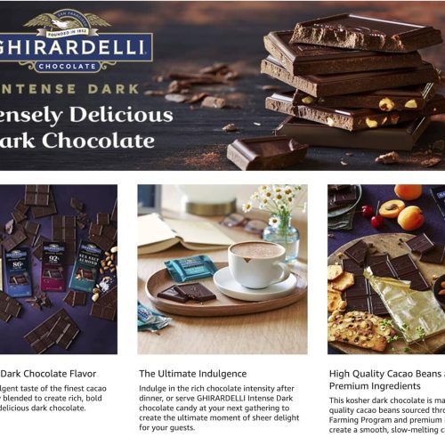 ghirardelli chocolate square meltable ghirardelli 472455