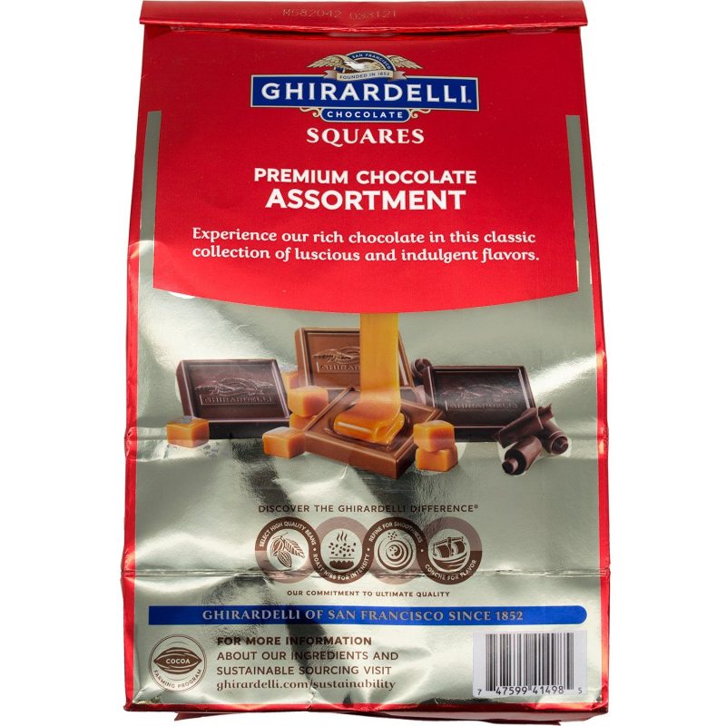 ghirardelli chocolate squares meltable ghirardelli 378845