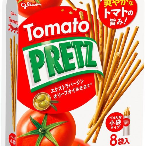 Glico Pretz Biscuit Sticks Glico Tomato 3.88 Ounce 