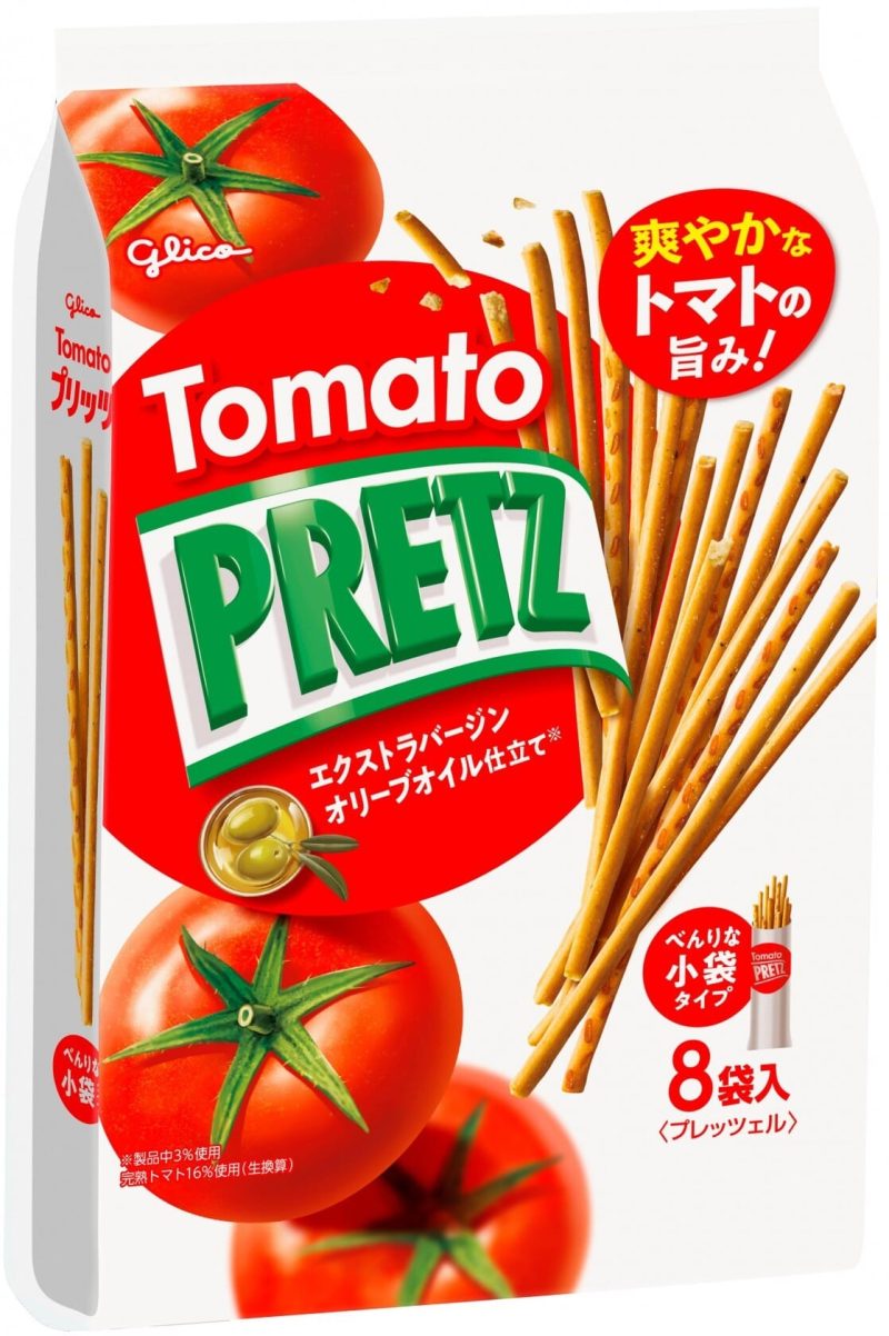 Glico Pretz Biscuit Sticks Glico Tomato 3.88 Ounce