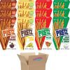 Glico Pretz Pretzel Biscuit Sticks Variety Pack, 4 Classic Flavors (Pizza, Spicy Barbeque, Sour Cream & Onion, Sweet Corn) 1.09 Ounce Each, Pack of 12 Snackathon 4 Classic 12 Pack