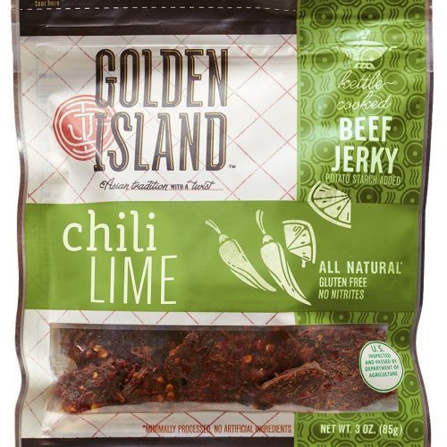 Golden Island Jerky Golden Island Chili Lime Beef 3 Ounce 