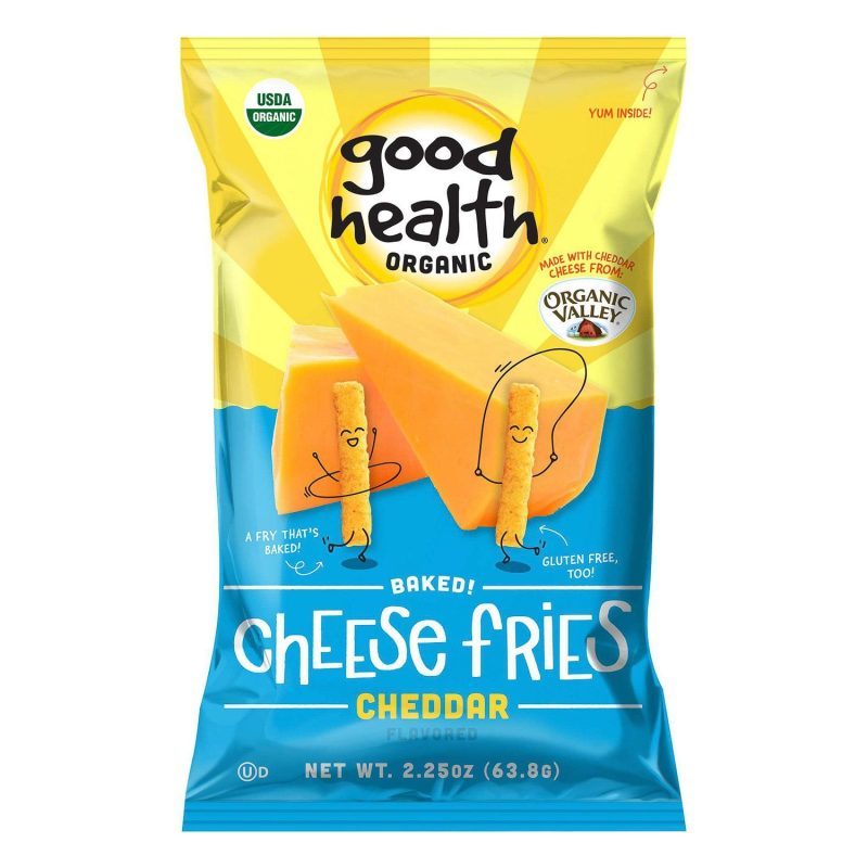 Good Health Organic Cheese Fries UTZ Cheddar 2.25 Ounce