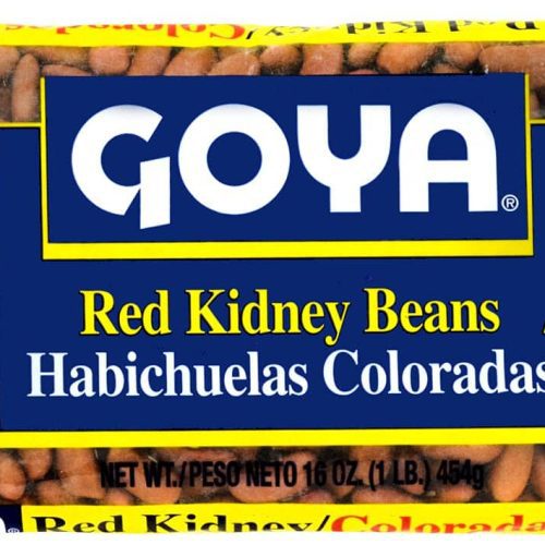 Goya Red Kidney Beans (Habichelas Coloradas) Goya Original 16 Ounce 