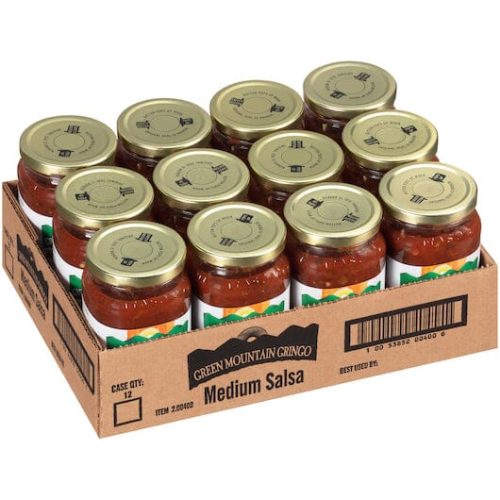 Green Mountain Gringo Salsa Green Mountain Gringo Medium 16 Oz-12 Count