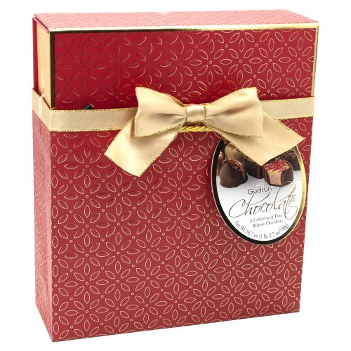 Gudrun Belgian Chocolate Box In Gift Bag Meltable Gudrun 18.7 Ounce