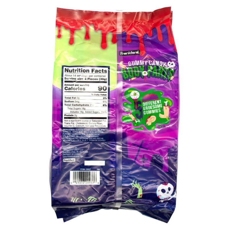 gummy body parts frankford candy 275730