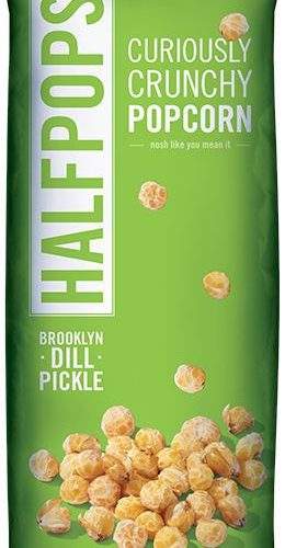 Halfpops - Curiously Crunchy Popcorn Halfpops Brooklyn Dill Pickle 1.4 Ounce 