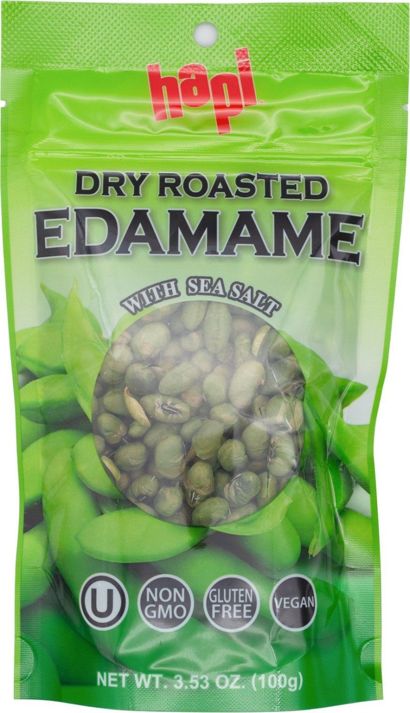 hapi dry roasted edamame with sea salt 353 ounce hapi 599257