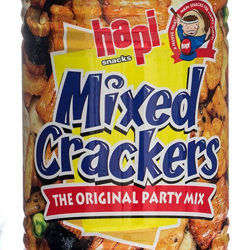 Hapi Mixed Crackers, The Original Party Mix, 6 Ounce Hapi 