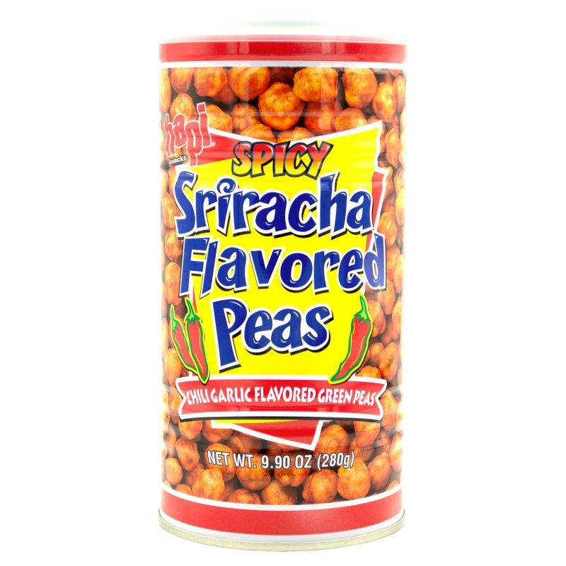 Hapi Spicy Sriracha Flavored Peas Hapi 9.9 Ounce