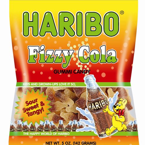 Haribo Gummi Candies Meltable Haribo Fizzy Cola 5 Ounce 