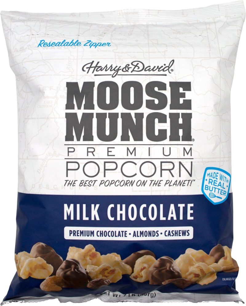 Harry & David Moose Munch Premium Popcorn Harry & David Milk Chocolate 2 Pound