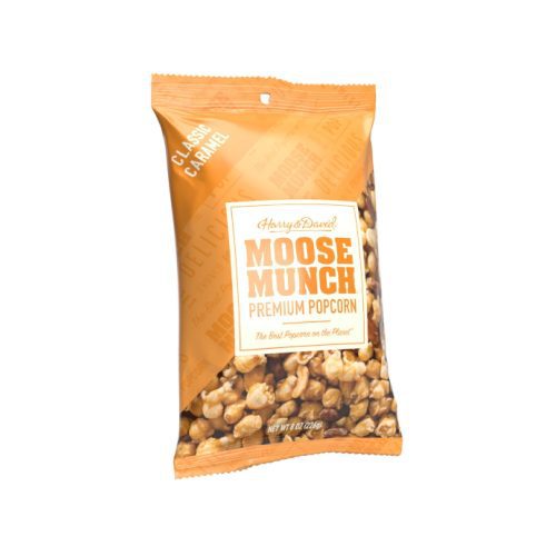 Harry & David Moose Munch Premium Popcorn Meltable Harry & David Caramel 8 Ounce 