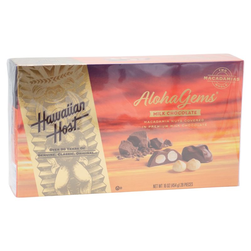 Hawaiian Host AlohaGems Meltable Hawaiian Host Milk Chocolate 16 Ounce