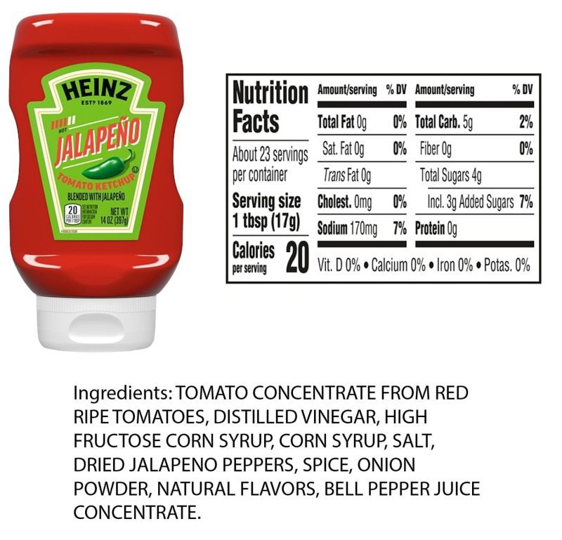 heinz spicy ketchup variety pack 3 flavors chipotle jalapeno habanero 14 ounce each pack of 3 snackathon 135367