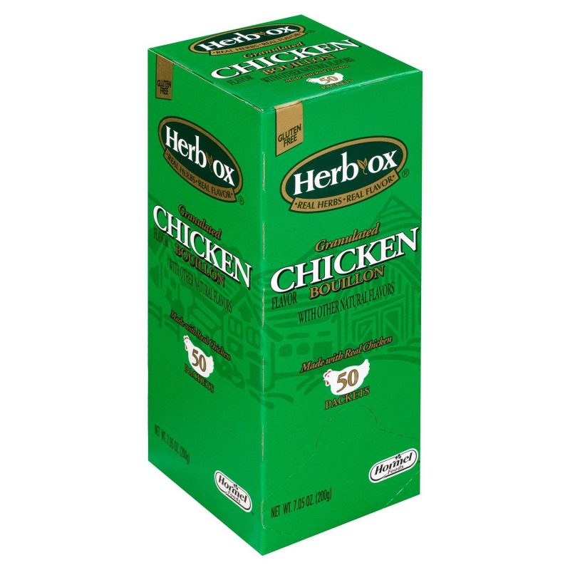 Herb-Ox Granulated Bouillon Herb-Ox Chicken 50 Packets