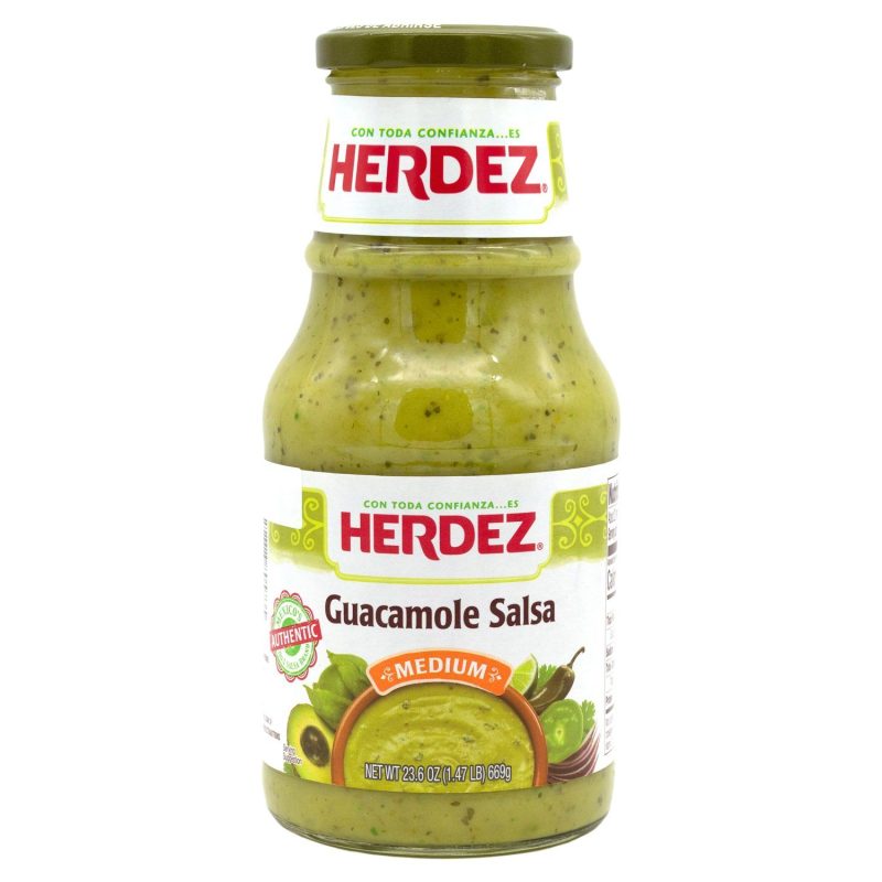 Herdez Salsas Herdez Guacamole Medium 23.6 Ounce