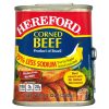 Hereford Corned Beef Hereford Less Sodium 12 Ounce