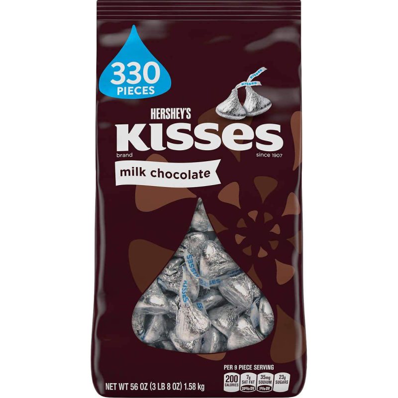 Hershey's Kisses, Milk Chocolate, 56 Ounce Hershey's