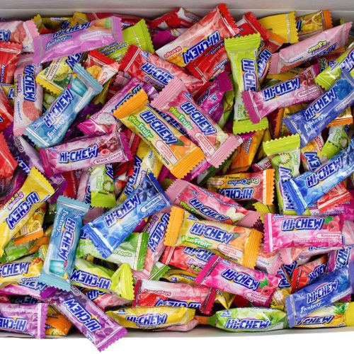 hi chew 20 flavors bulk 330 pieces 4 pound strawberry mango green apple grape pineapple kiwi dragon fruit 3 berries orange tang apple strawberry raspberry blue hawaii rai 870989